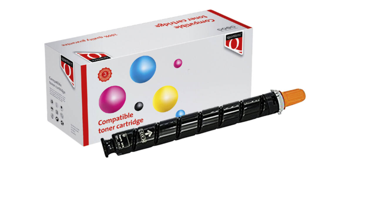 Tonercartridge Quantore alternatief tbv Canon C-EXV 34 geel