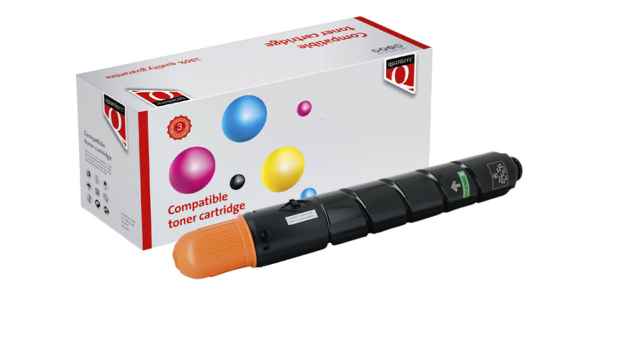 Tonercartridge Quantore alternatief tbv Canon C-EXV 29 zwart