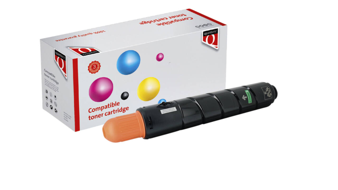 Tonercartridge Quantore alternatief tbv Canon C-EXV 28 zwart