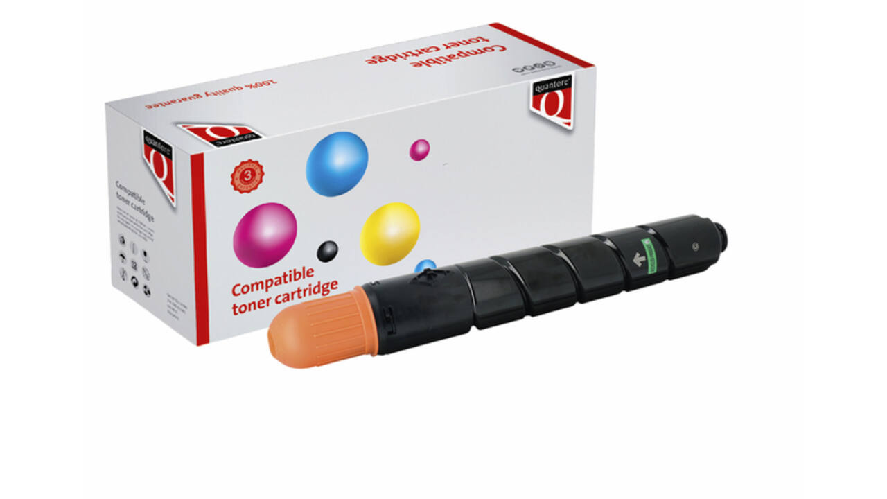 Tonercartridge Quantore alternatief tbv Canon C-EXV 28 blauw