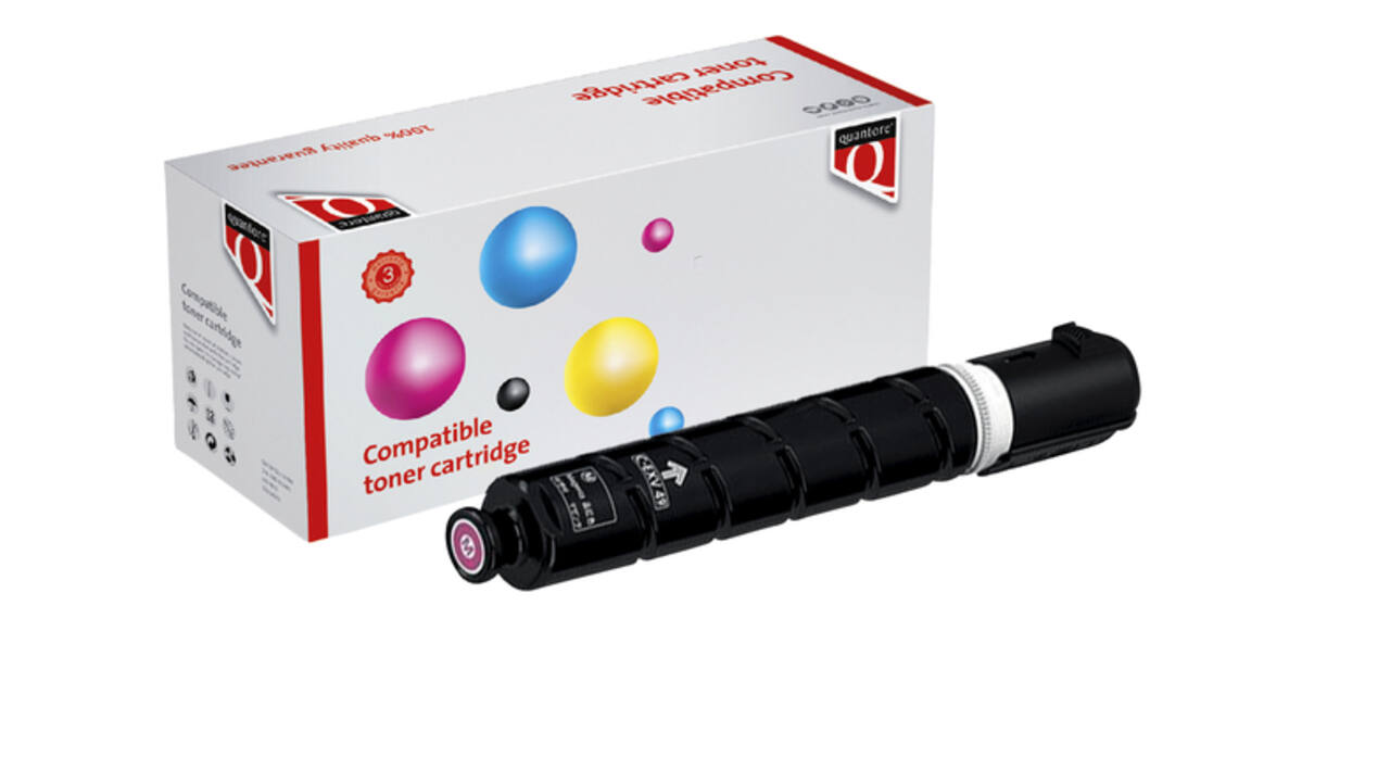 Tonercartridge Quantore alternatief tbv Canon C-EXV 49 rood