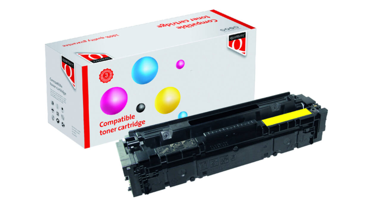 Tonercartridge Quantore alternatief tbv Canon 045H geel