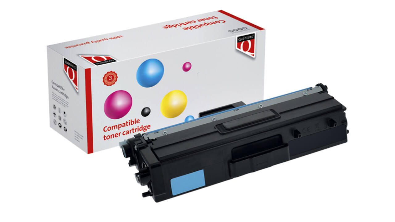 Toner Quantore alternatief tbv Brother TN-421C blauw