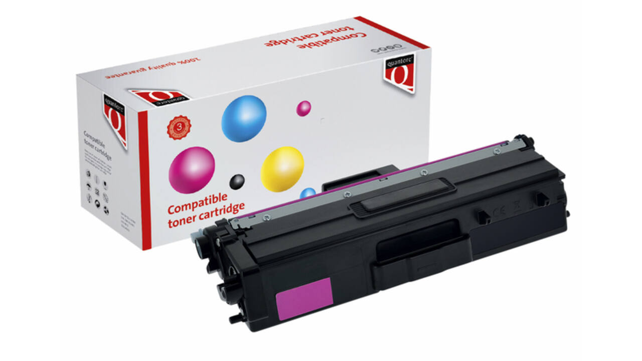 Toner Quantore alternatief tbv Brother TN-421M rood