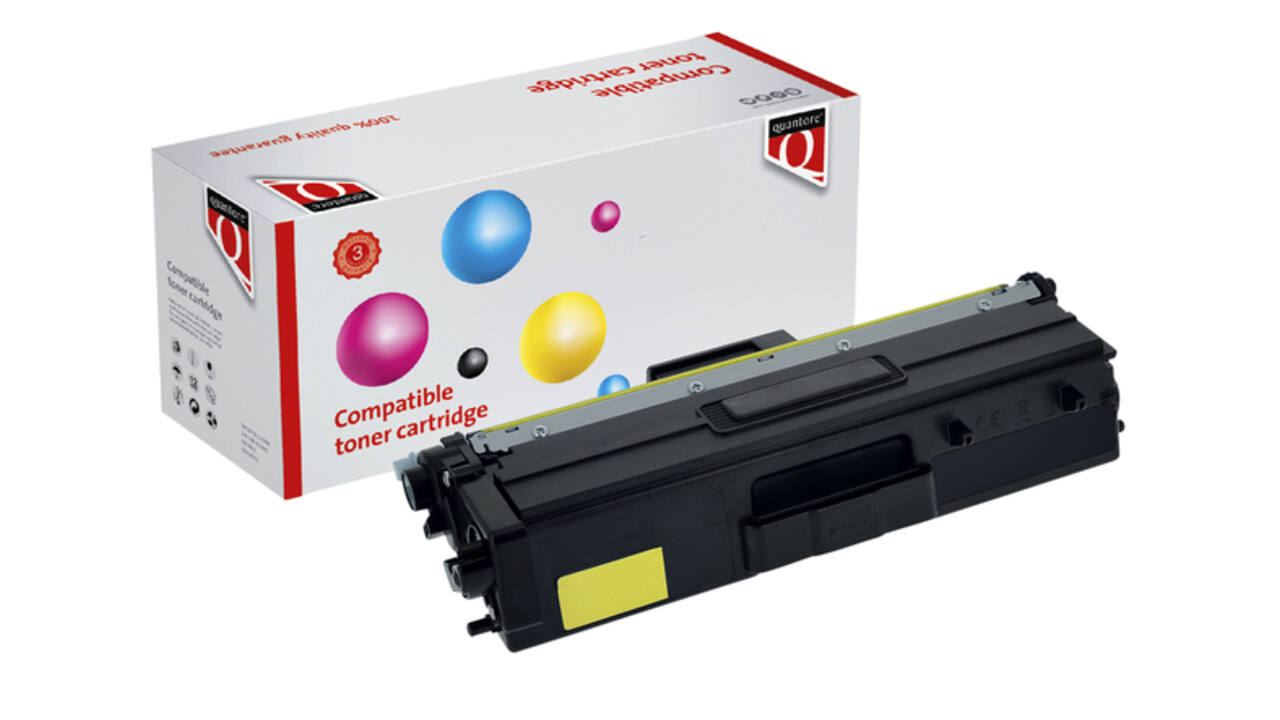 Toner Quantore alternatief tbv Brother TN-423Y geel