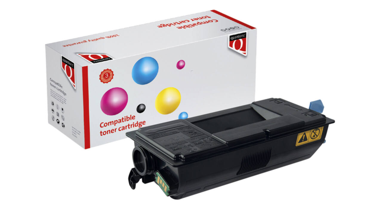 Toner Quantore alternatief tbv Kyocera TK-3160K zwart