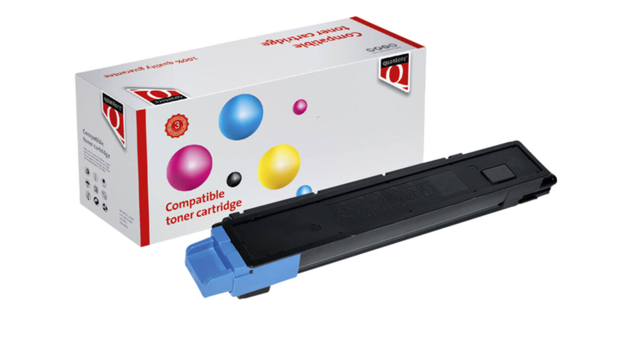 Toner Quantore alternatief tbv Kyocera TK-8325C blauw
