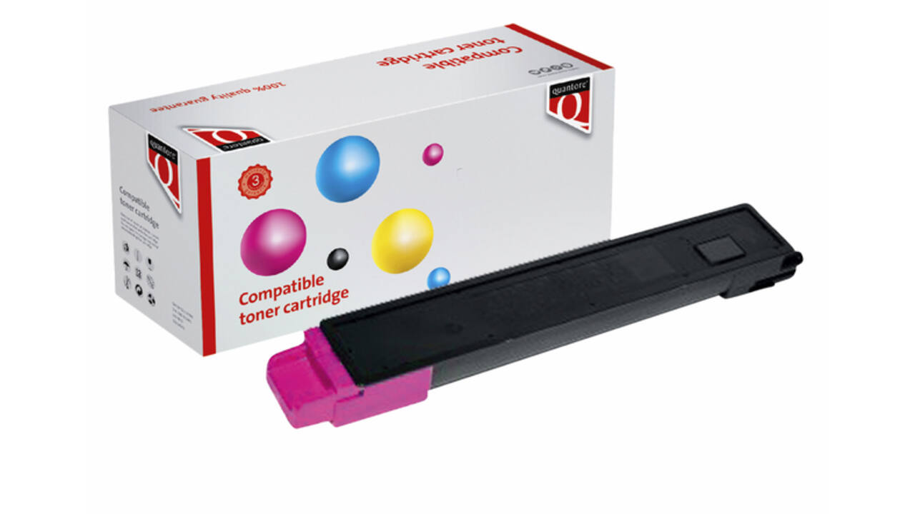 Toner Quantore alternatief tbv Kyocera TK-8325M rood