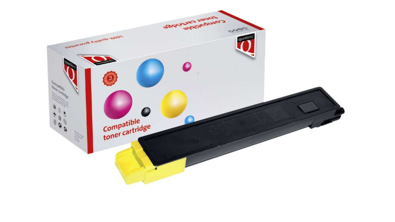 Toner Quantore alternatief tbv Kyocera TK-8325Y geel