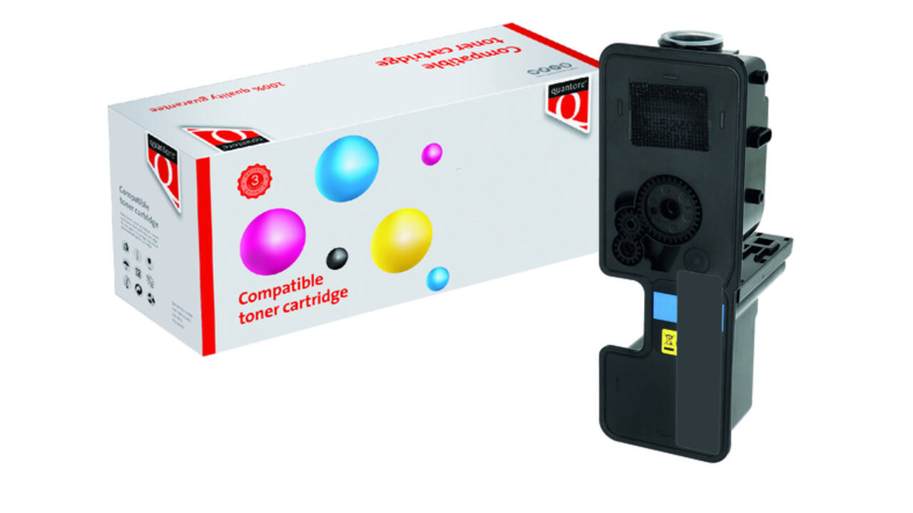 Toner Quantore alternatief tbv Kyocera TK-5230C blauw
