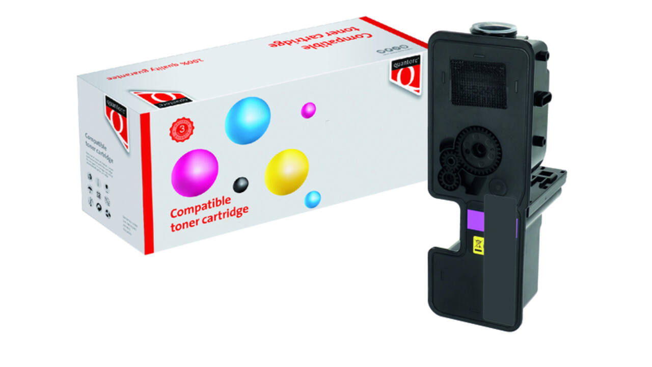 Toner Quantore alternatief tbv Kyocera TK-5230M rood
