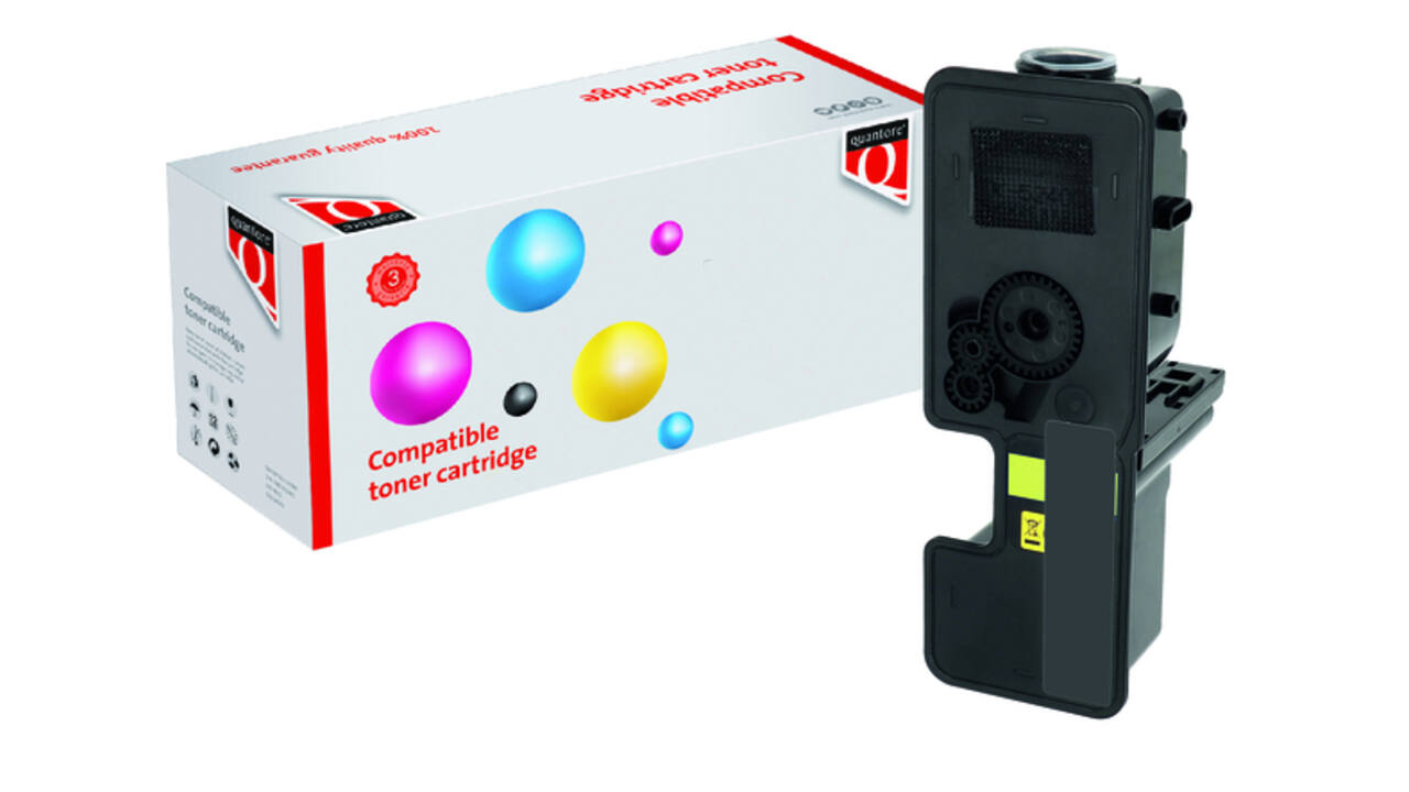 Toner Quantore alternatief tbv Kyocera TK-5230Y geel