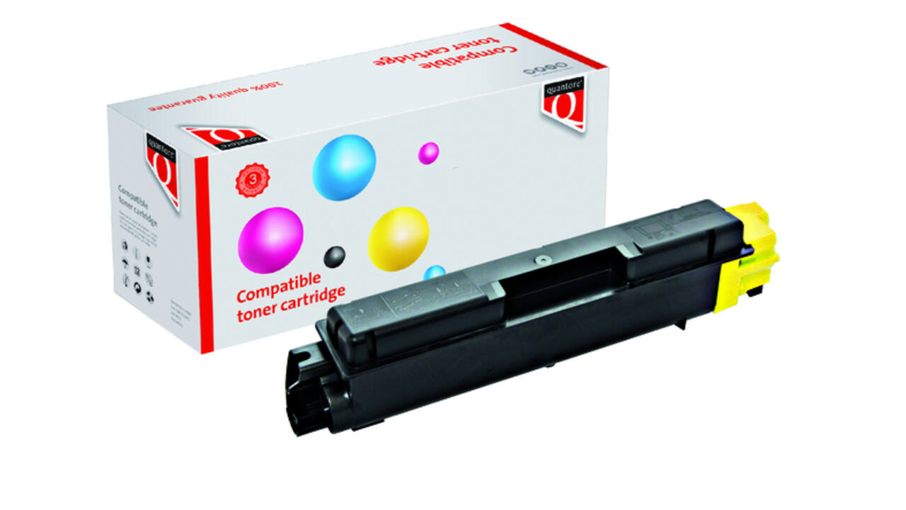 Toner Quantore alternatief tbv Kyocera TK-5270Y geel