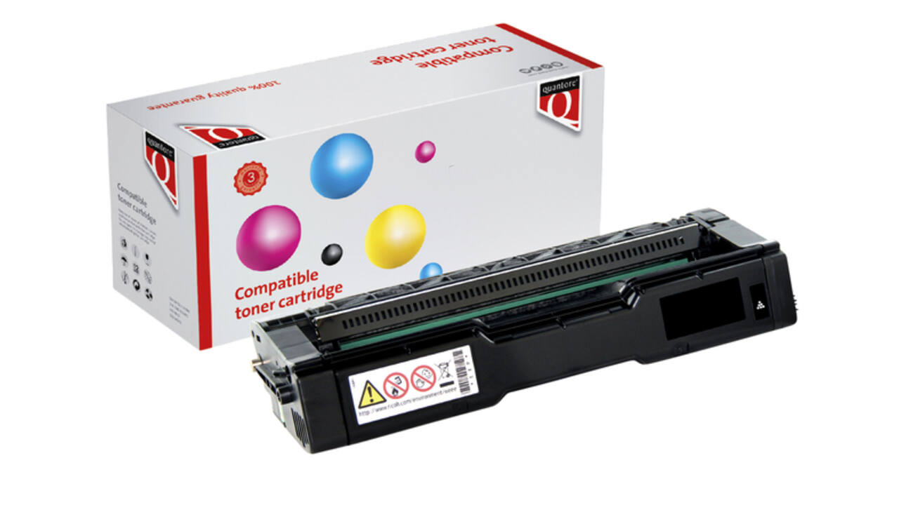 Toner Quantore alternatief tbv Ricoh 407716 zwart