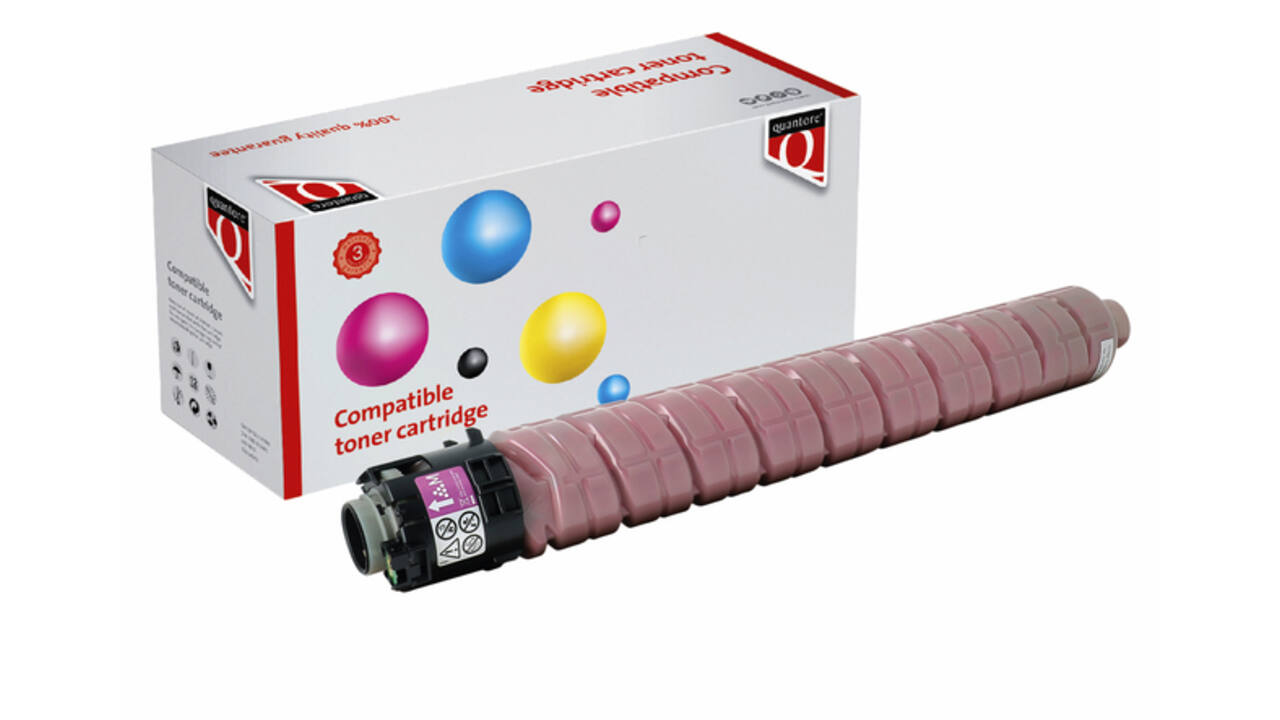 Toner Quantore alternatief tbv Ricoh 841819 rood