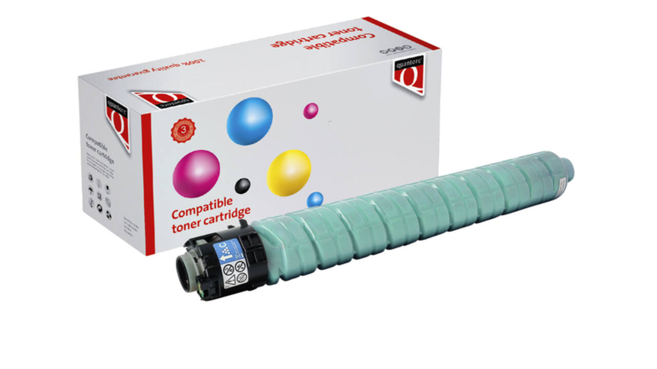 Toner Quantore alternatief tbv Ricoh 841928 blauw