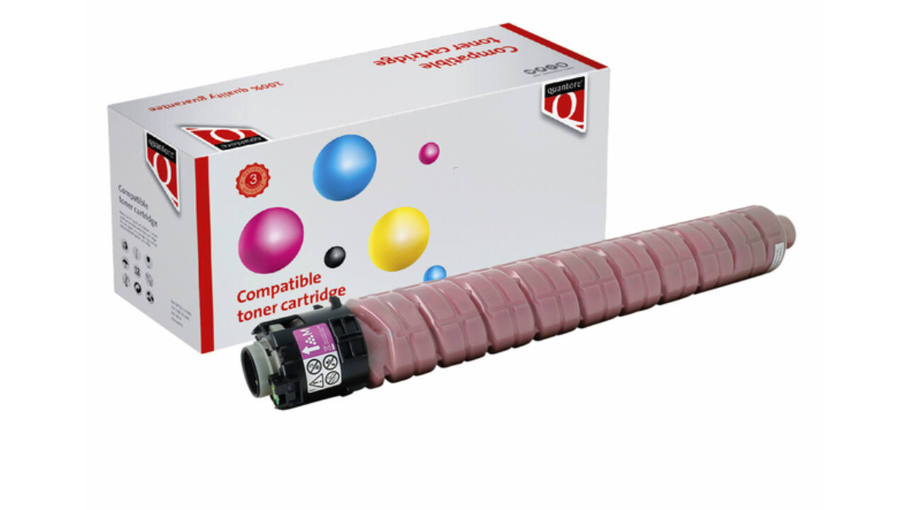Toner Quantore alternatief tbv Ricoh 841927 rood