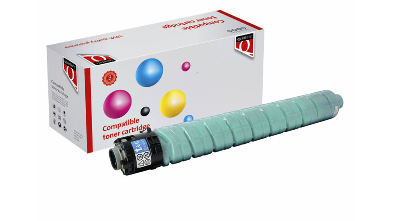 Toner Quantore alternatief tbv Ricoh 841856 blauw