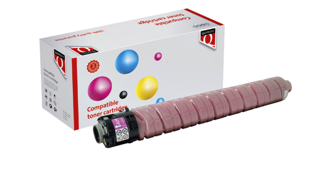 Toner Quantore alternatief tbv Ricoh 841855 rood