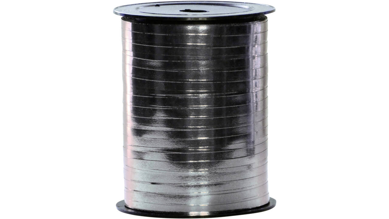 Polyband Haza 5mm x 250m metallic zilver