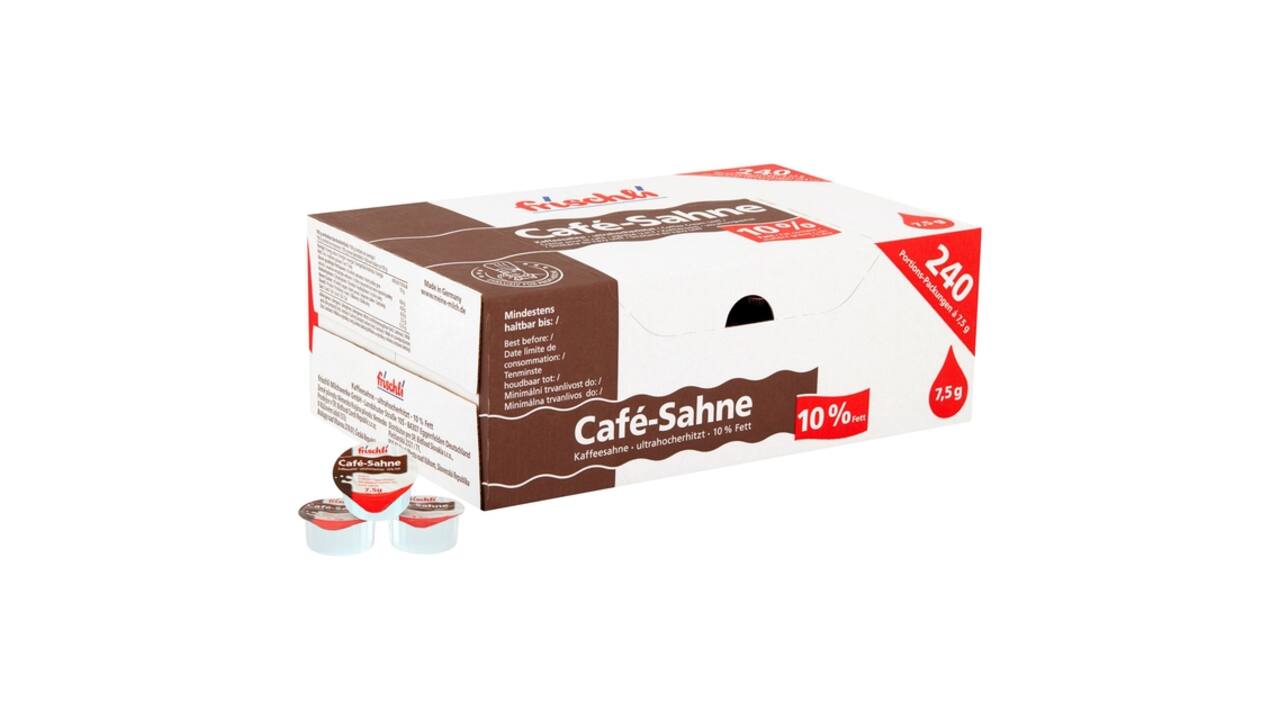 Koffieroom Frischli halfvolle melk 7,5 gram 240 cups