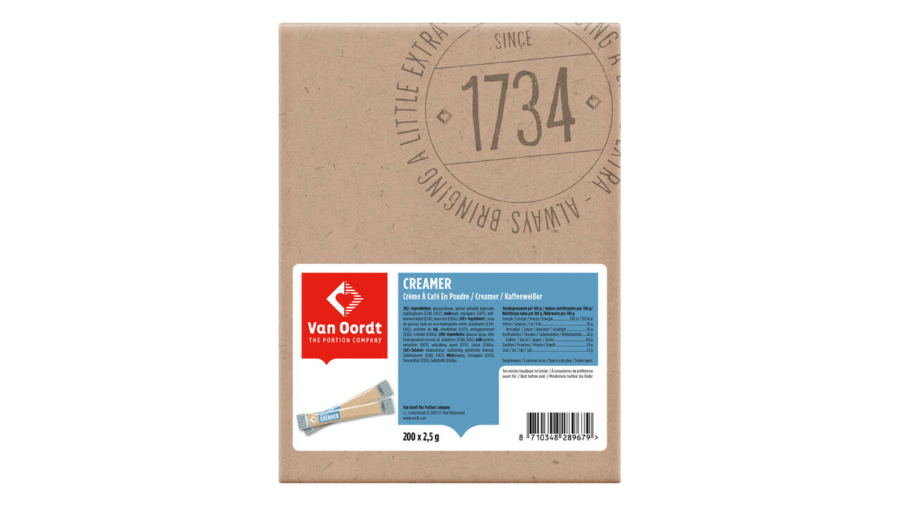 Creamersticks van Oordt 200x2,5gr