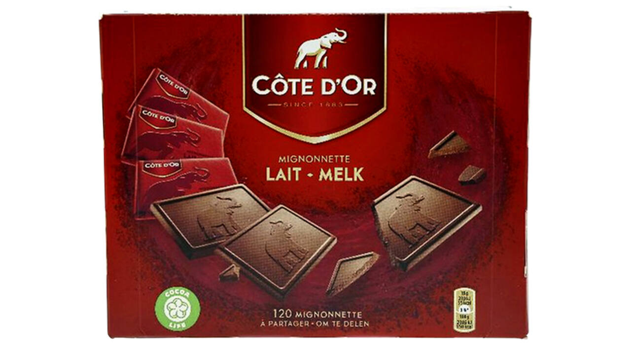 Chocolade Cote d'Or mignonnette melk 120x10 gram