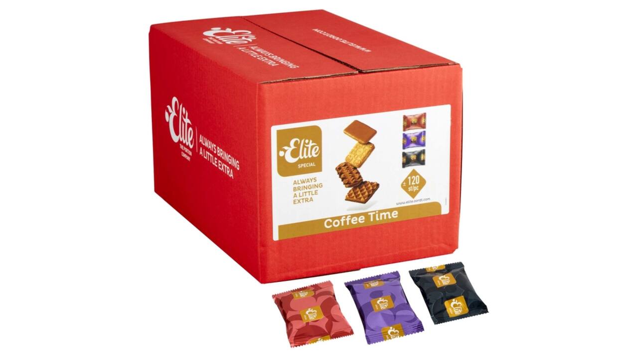 Koekjes Elite Special Coffee Time mix 120 stuks