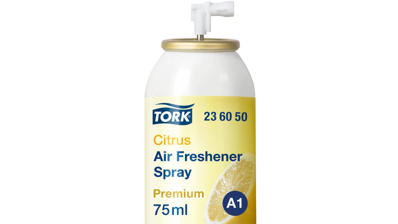 Luchtverfrisser Tork A1 Premium spray citrus 236050