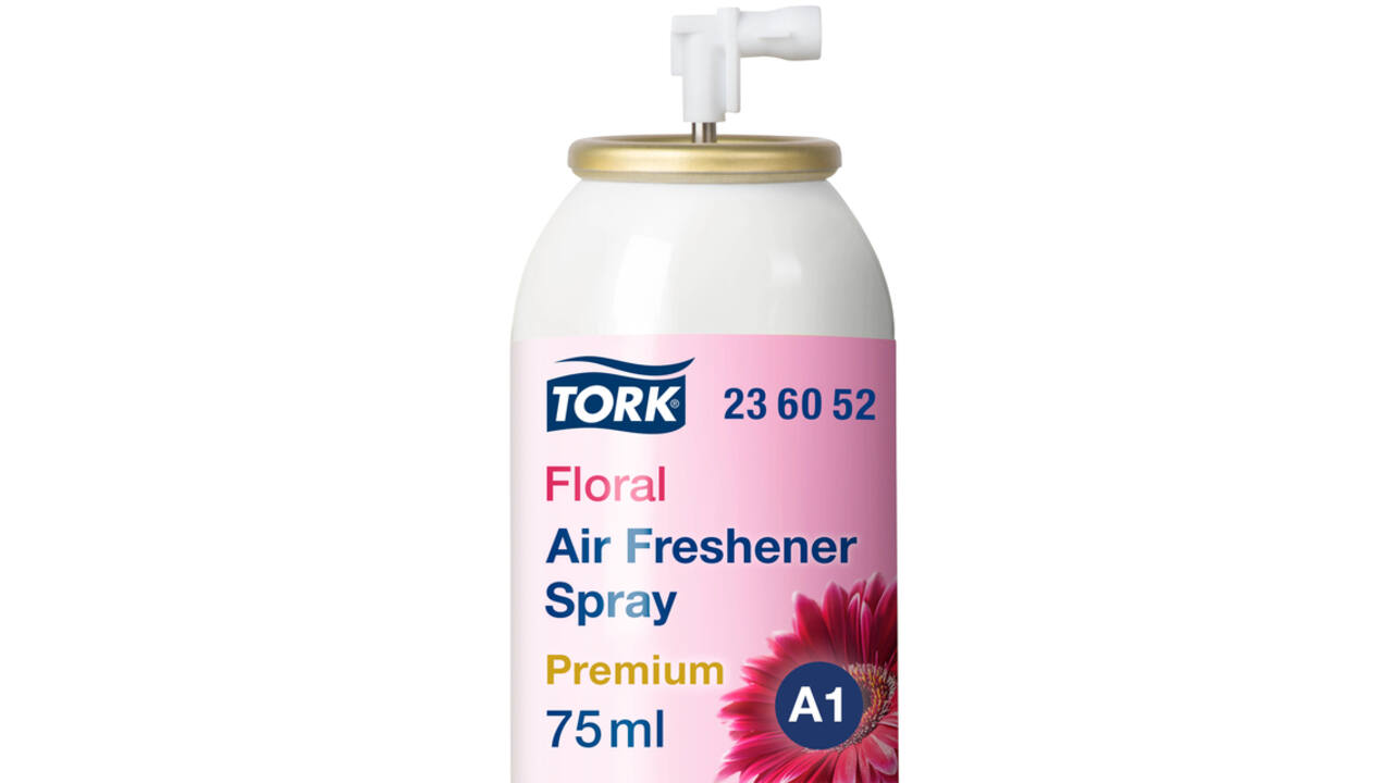 Luchtverfrisser Tork A1 Premium spray bloemen 236052