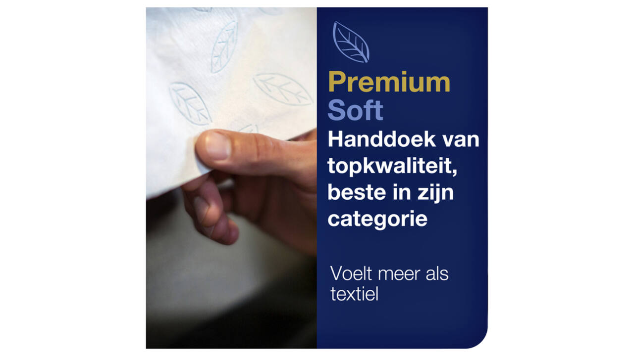 Handdoek Tork H2 Xpress Premium multifold 2-laags 212x340mm 21x110 vel wit 100288