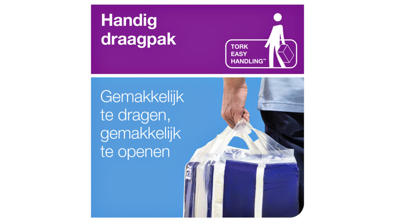 Handdoek Tork H2 Xpress Premium multifold 2-laags 212x340mm 21x110 vel wit 100288