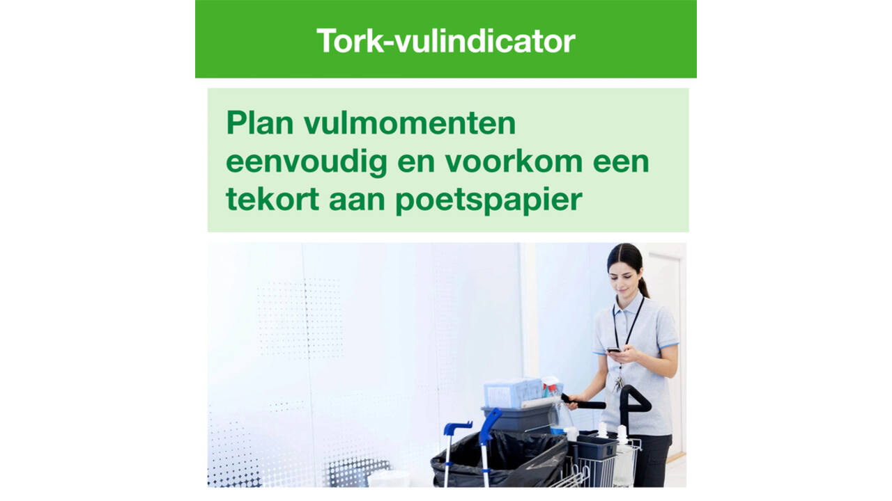 Poetspapier Tork M1 Advanced 1-laags 120m wit 100130