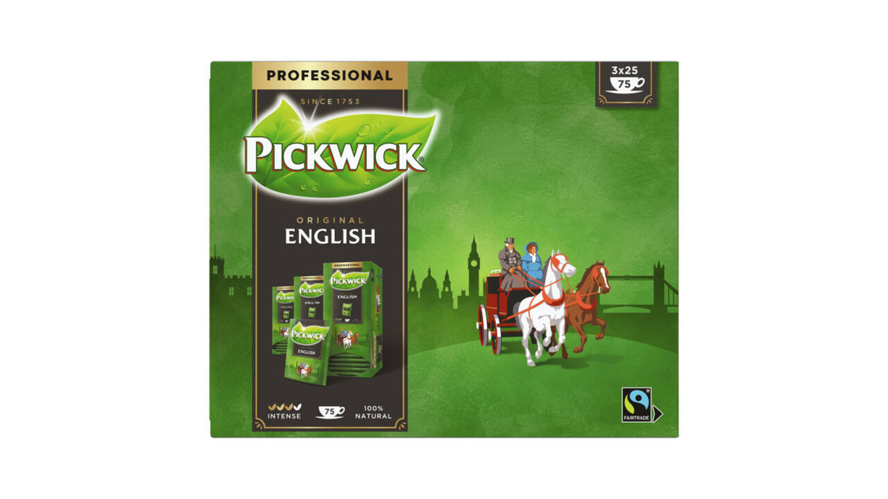 Thee Pickwick Fair Trade English 25x2.5gr