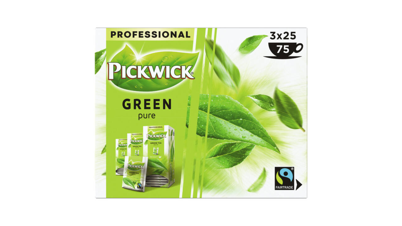 Thee Pickwick Fair Trade green pure 25x1.5gr