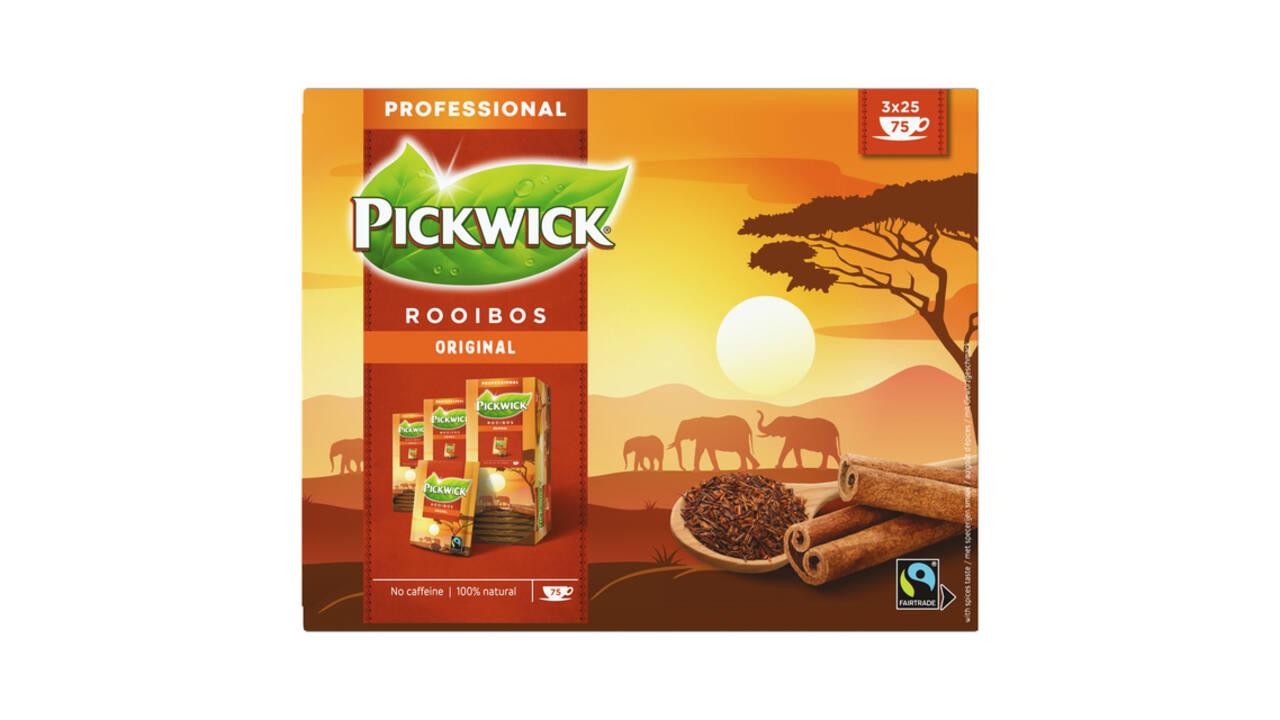 Thee Pickwick Fair Trade rooibos 25x1.5gr