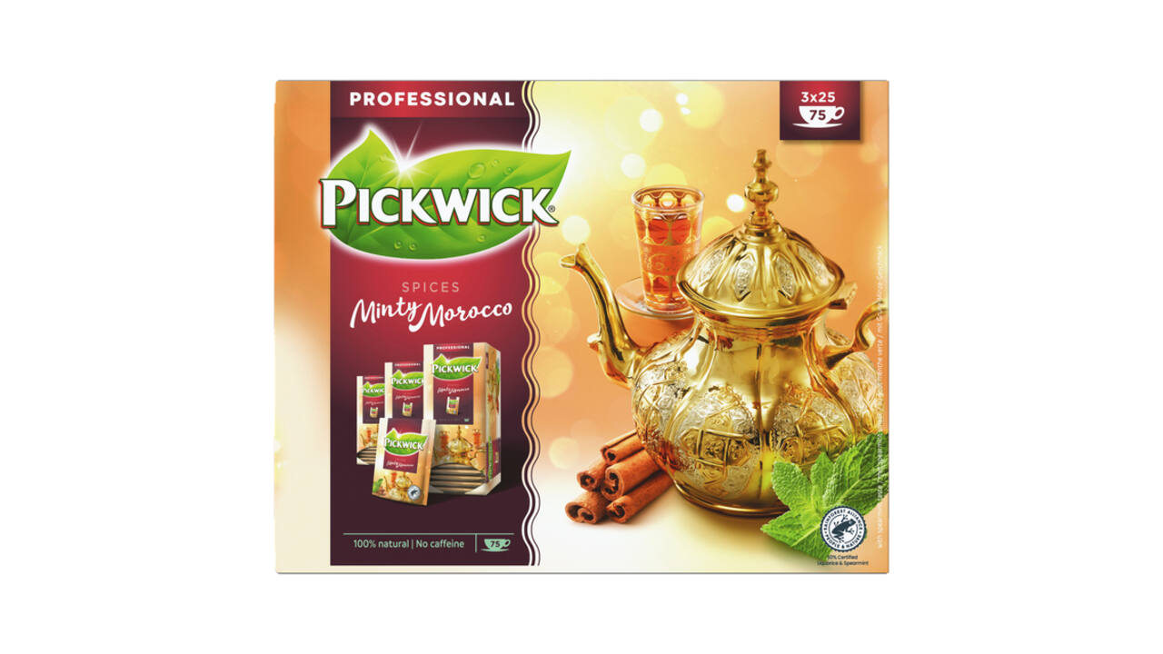 Thee Pickwick minty Morocco 2gr 25 stuks