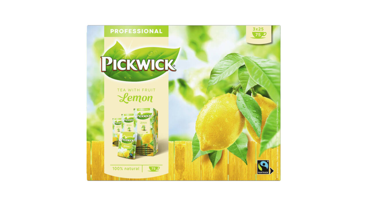 Thee Pickwick Fair Trade lemon 25x1.5gr