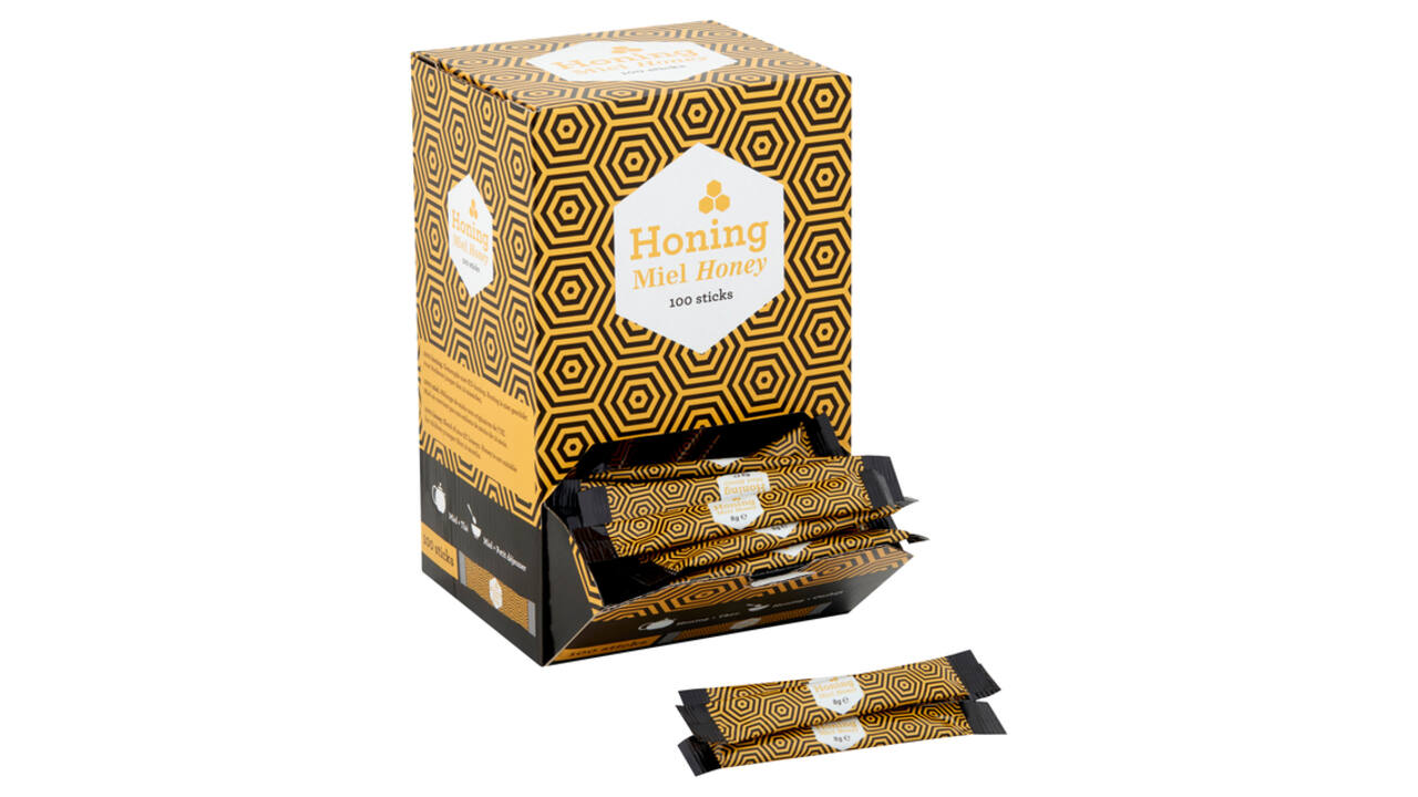 Honingsticks Van Oordt 100 stuks