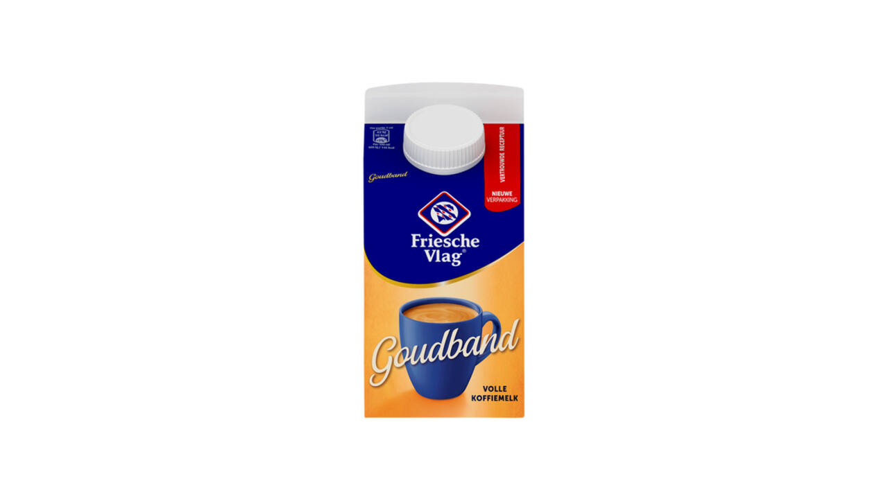 Koffiemelk Friesche Vlag goudband 455ml