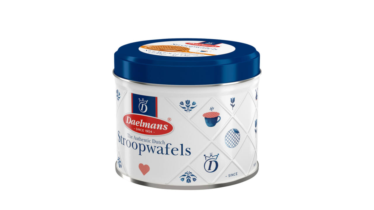 Stroopwafels Daelmans cadeaublik 230gr