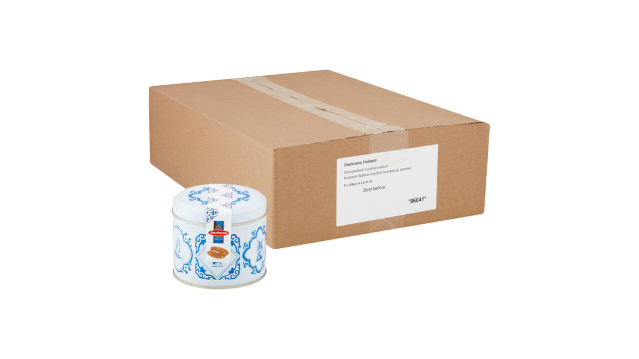 Stroopwafels Daelmans cadeaublik 230gr