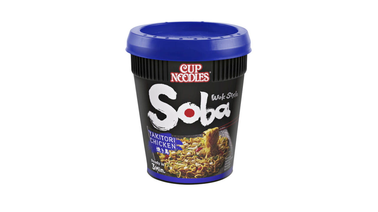 Noodles Nissin Soba yakitori cup