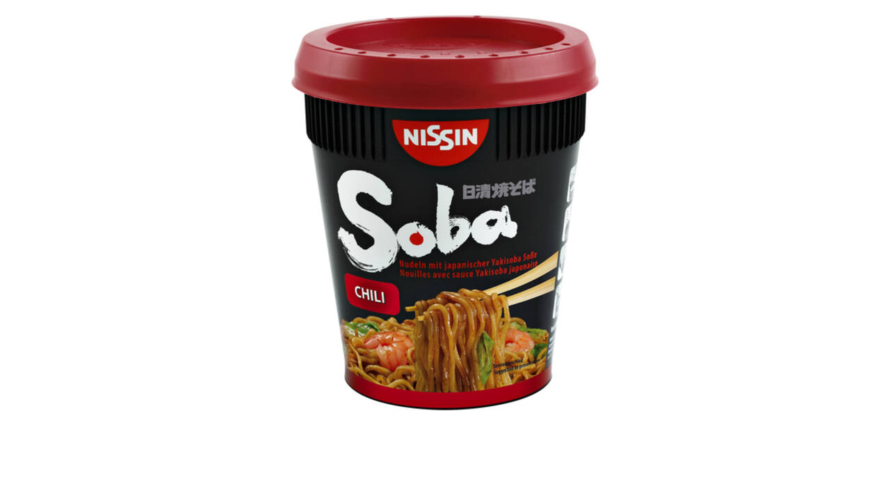 Noodles Nissin Soba chili cup
