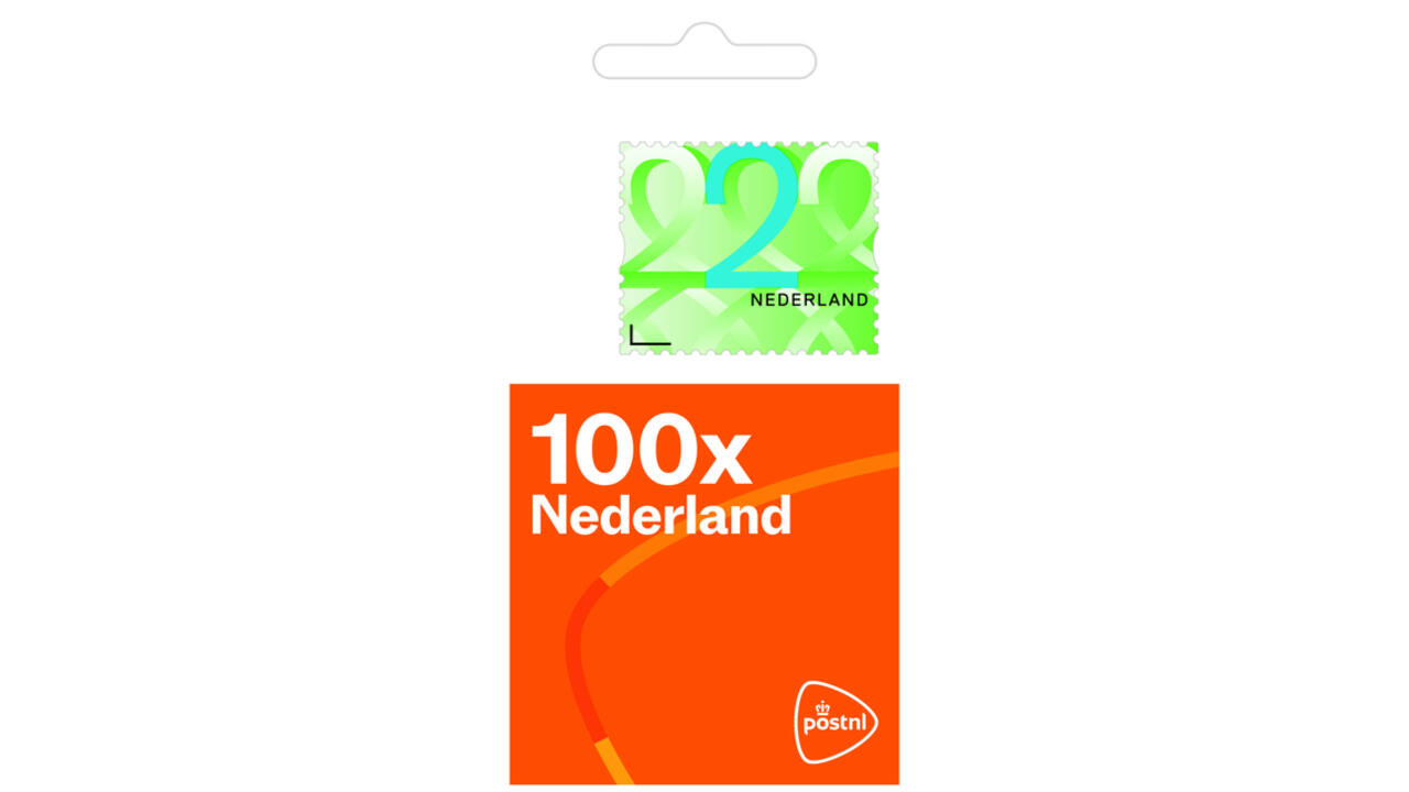 Postzegel Nederland Waarde 2 zelfklevend rol à 100 stuks