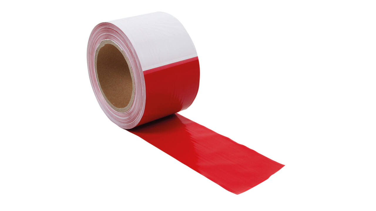 Signaliseringslint IEZZY 250m rood/wit