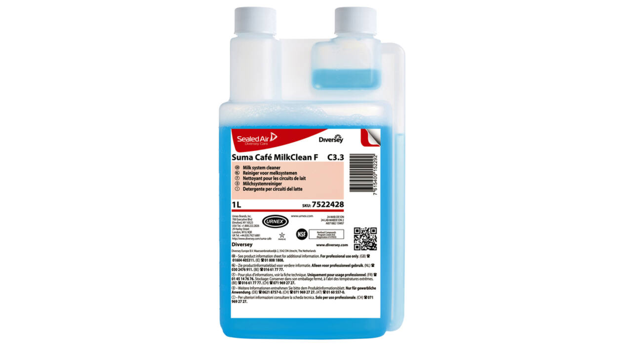 Reinigingsvloeistof Suma Milkcleaner 1 liter
