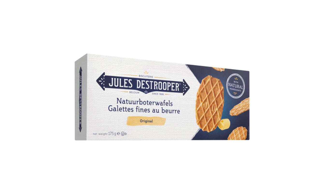 Natuurboterwafel Jules Destrooper 175gr