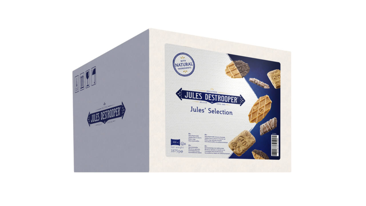Koekjes Jules Destrooper selection assorti 300 stuks