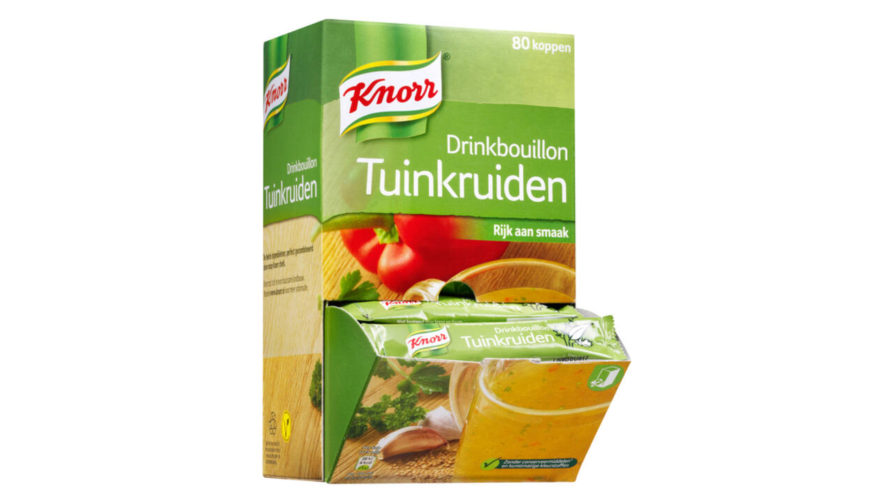 Drinkbouillon Knorr tuinkruiden 80 stuks